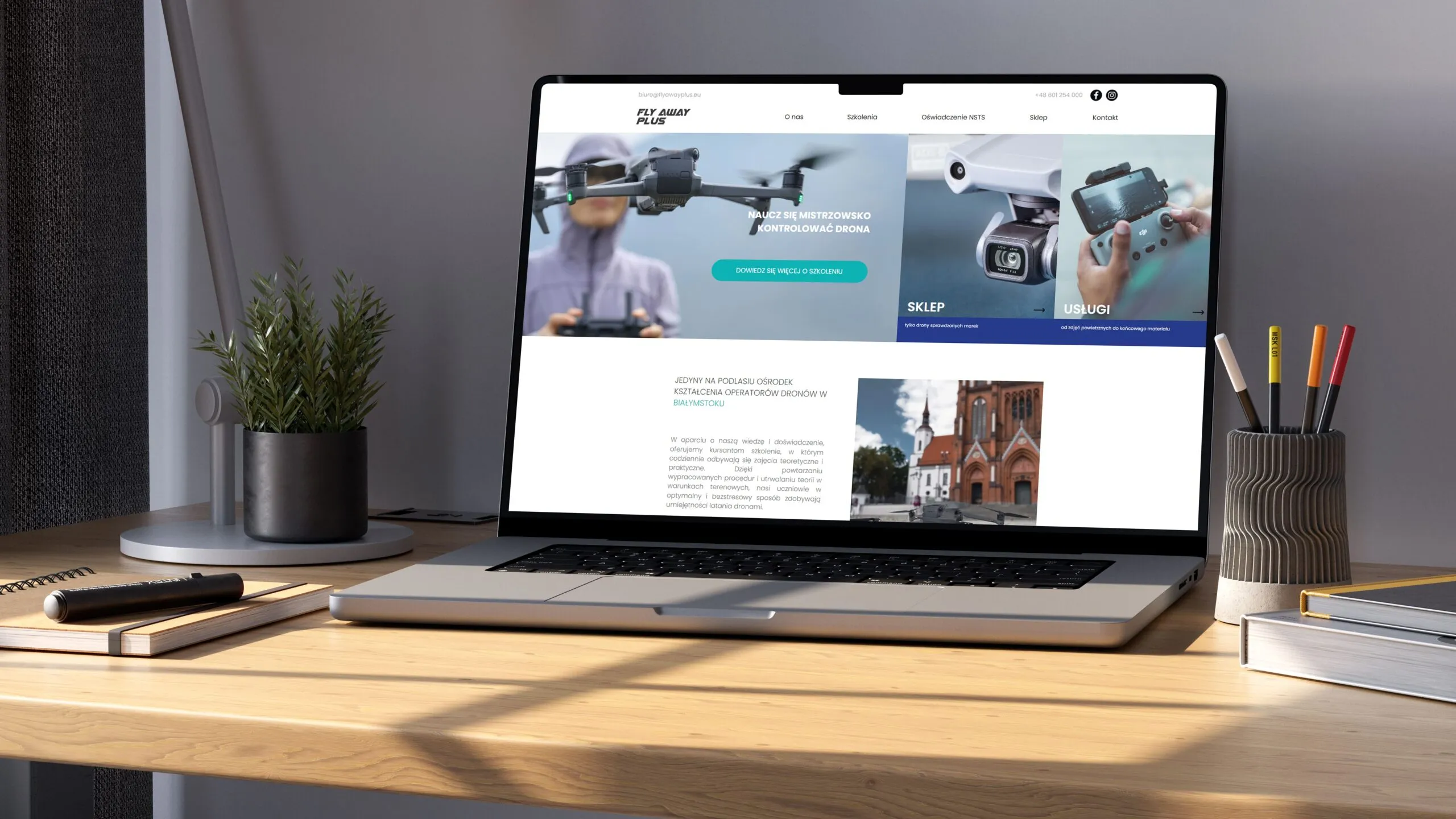 Prezentacja projektu strony internetowej — 01