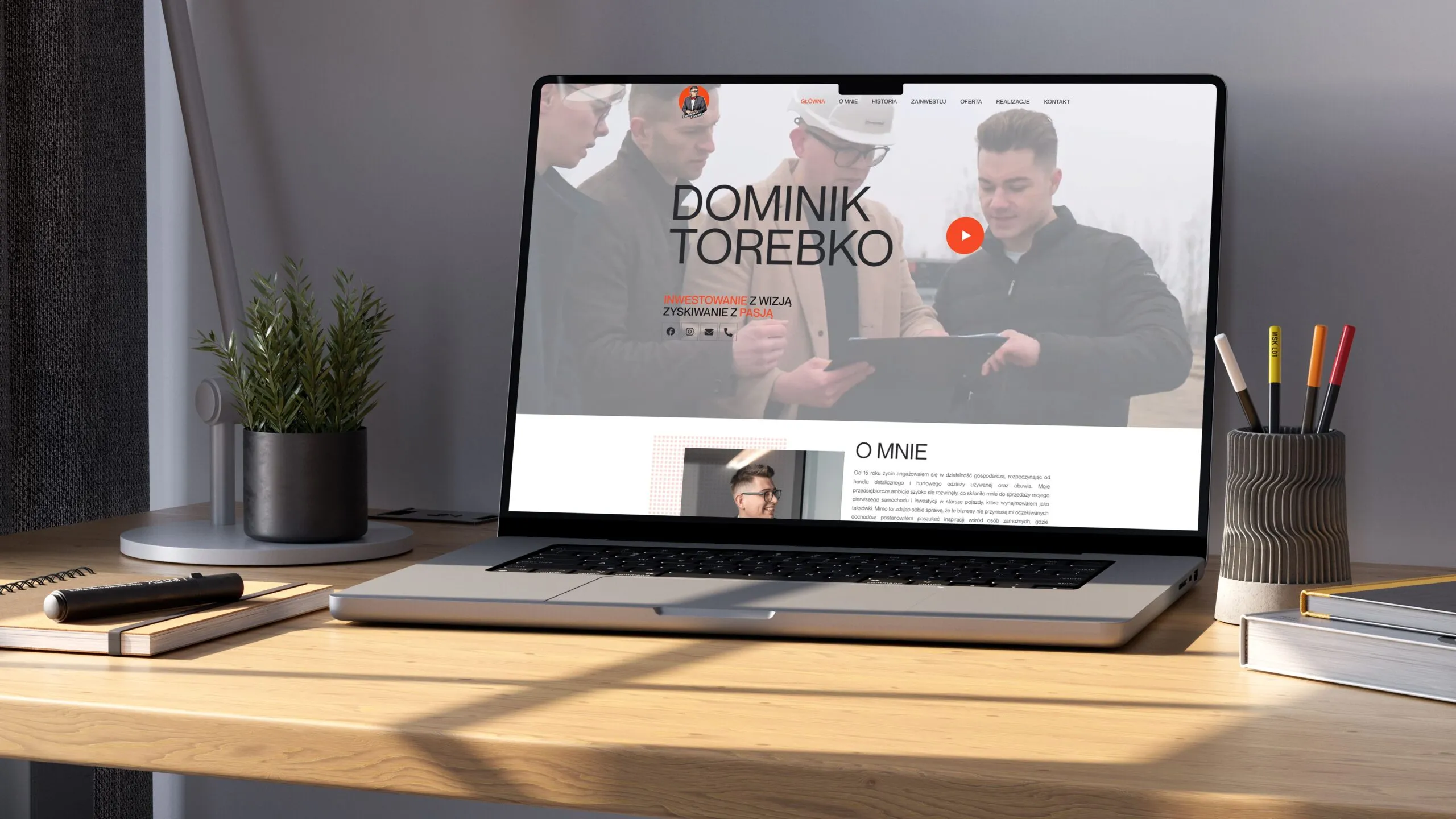 Prezentacja projektu strony internetowej — 05