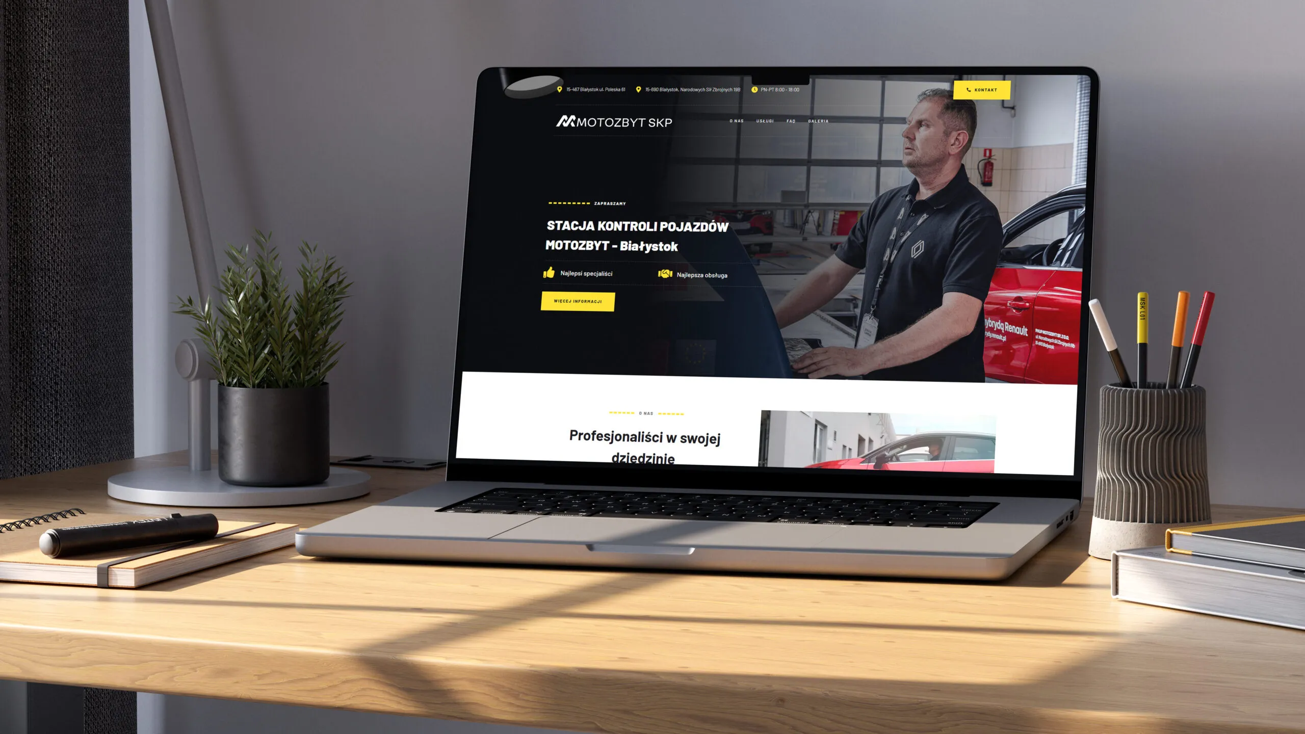 Prezentacja projektu strony internetowej — 06