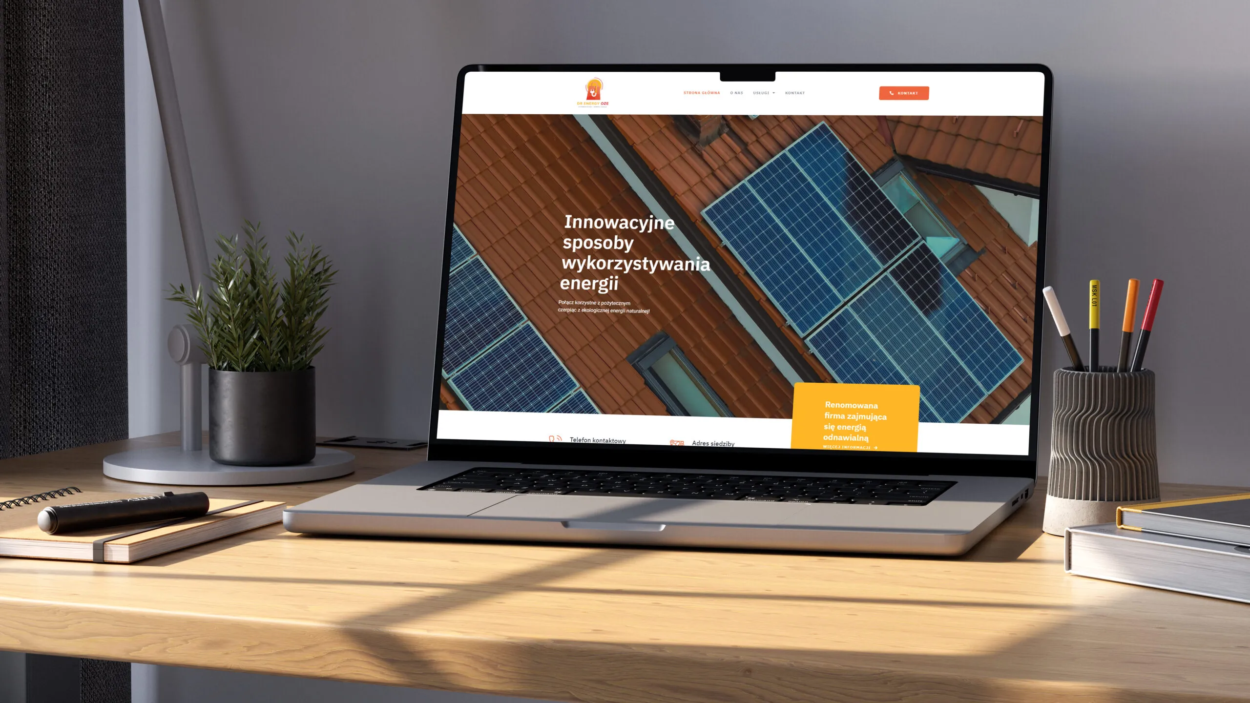 Prezentacja projektu strony internetowej — 08