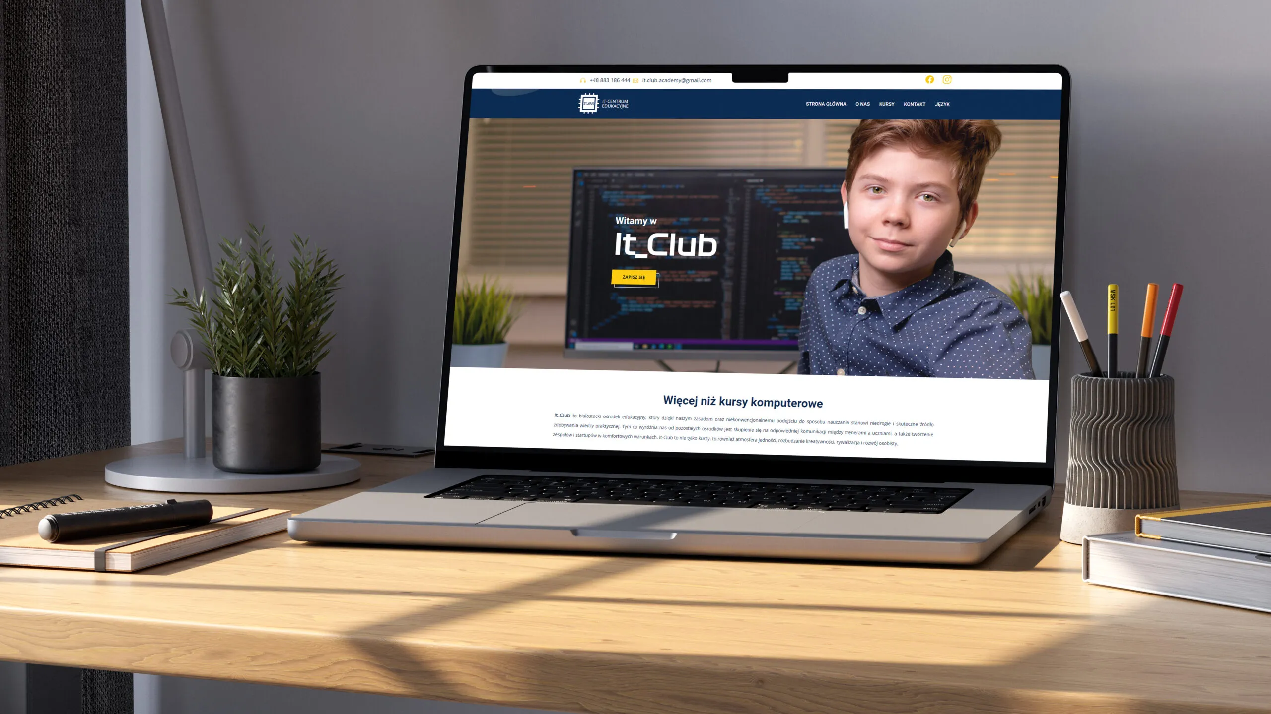 Prezentacja projektu strony internetowej — 09